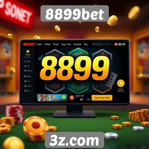 Explorando a interface do usuário do 8899bet